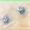 Stellette metalliche bianche grandi - immagine 2